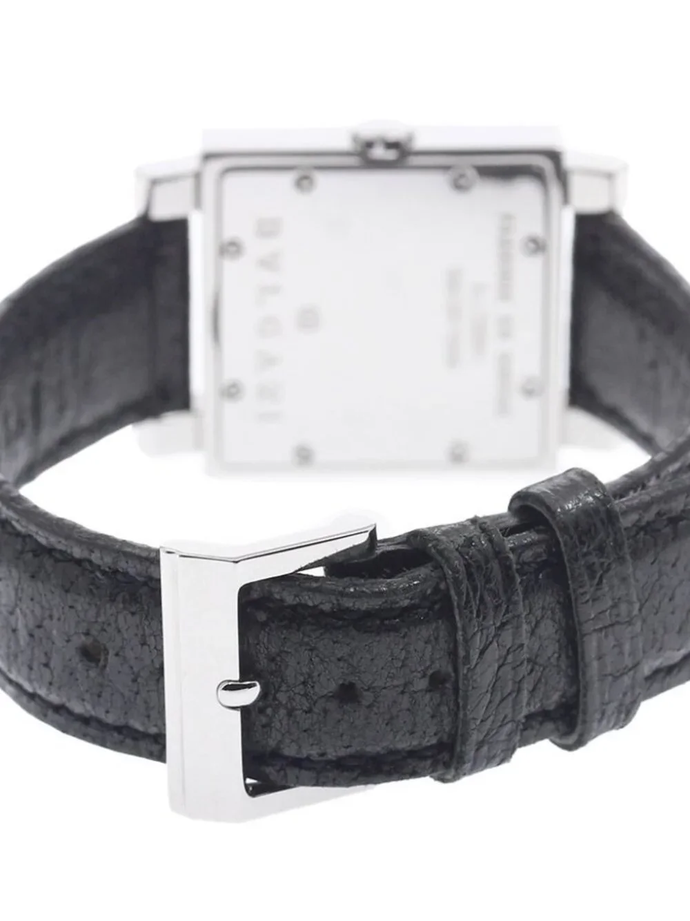 BVLGARI Quadlard SQ27SLD Date black Dial Quartz Ladies Watch_970988
